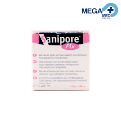 SANIPORE FIX 5 CM CAJA X 10 MT