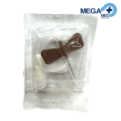 SCALP VEIN (MARIPOSA) 19G X 3/4 (CAFE) NIPRO