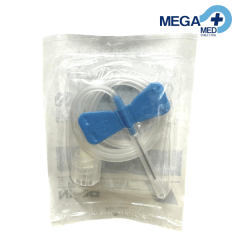 SCALP VEIN (MARIPOSA) 25G X 3/4 (AZUL) NIPRO