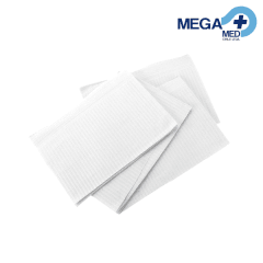 SERVILLETA DENTAL BLANCA X 10 UNID