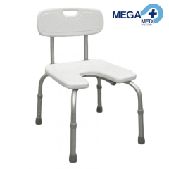 SILLA DUCHA HERRADURA CON RESPALDO