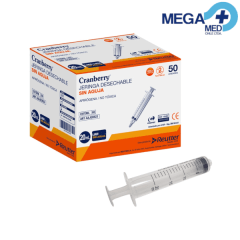 JERINGA 20 CC L/SLIP SIN AGUJA - CRANBERRY