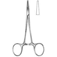 PORTA AGUJA HALSEY 13 CM BOCA LISA