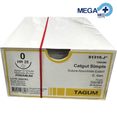 SUTURA - CATGUT SIMPLE ABSORB.
