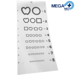 TABLA SNELLEN TEST LEA - PEDIATRICA