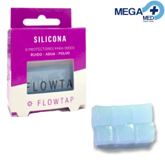 TAPON OIDO SILICONA MOLDEABLE X 6 UNIDADES