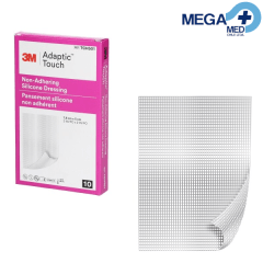 ADAPTIC TOUCH APOSITO NO ADHERENTE DE SILICONA PROTEGE LA HERIDA 5 X 7,6CM - 3M