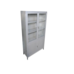 VITRINA 2 CUERPOS ESMAL. 150*40*100 CM