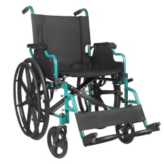 SILLA DE RUEDAS ADULTO BRAZOS ABATIBLES