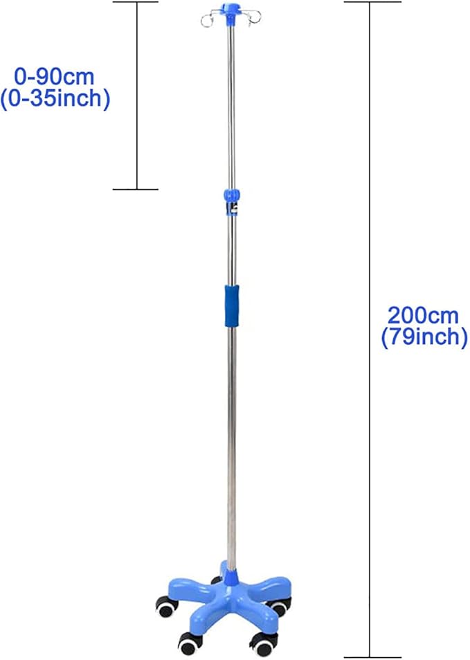 PORTA SUERO / BOMBA ALIMENTACIÓN 4 GANCHOS3
