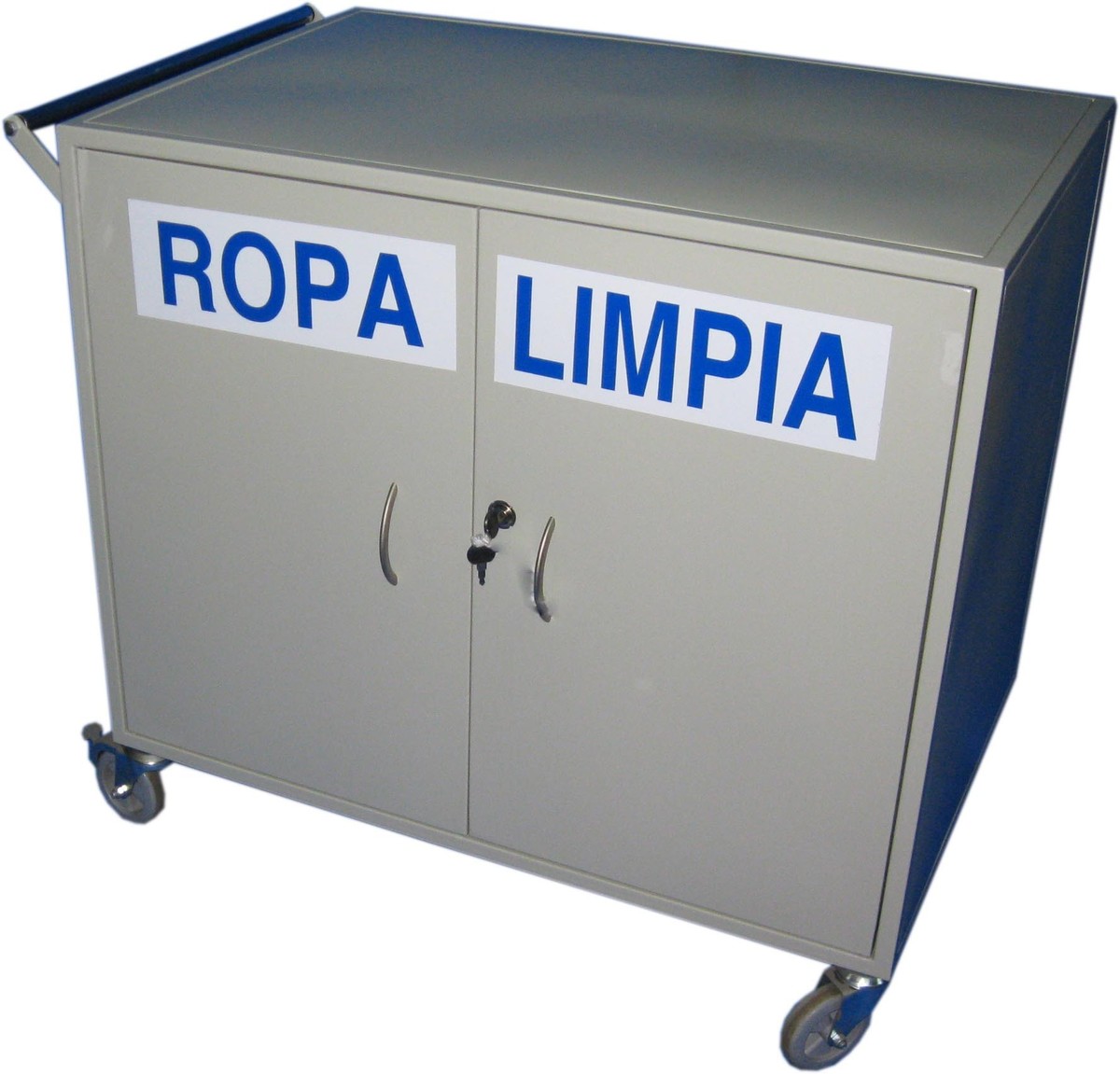 CARRO ROPA LIMPIA ESMALTADO 2P-1REP 0