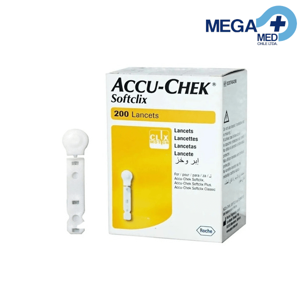 LANCETA ACCU CHEK SOFTCLIX (P/GLUCOMETRO INSTANT)2