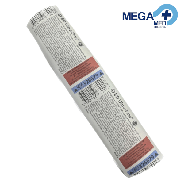 JERINGA INSULINA (U-100) 0,5 ML 31G X 6 MM X UD. - BD2