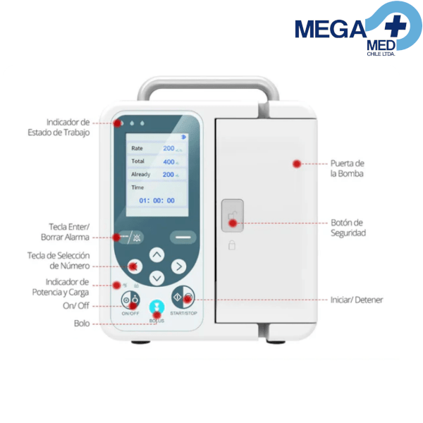 BOMBA INFUSION CONTINUA CONTEC SP7504