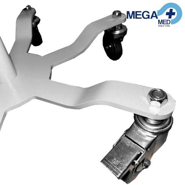 CARRO PORTA MONITOR CROMOMETAL3