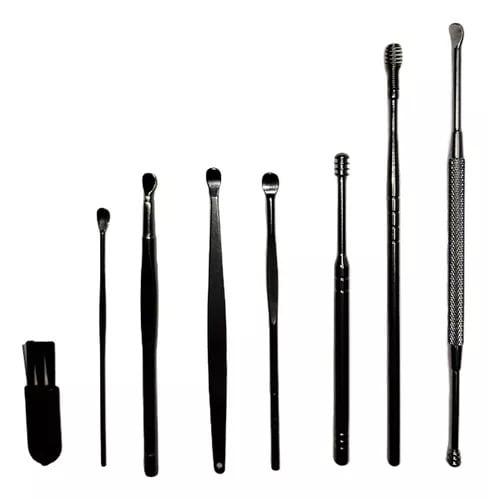 KIT LIMPIEZA DE OIDOS 7 PCS REMOVEDOR DE CERUMEN 0