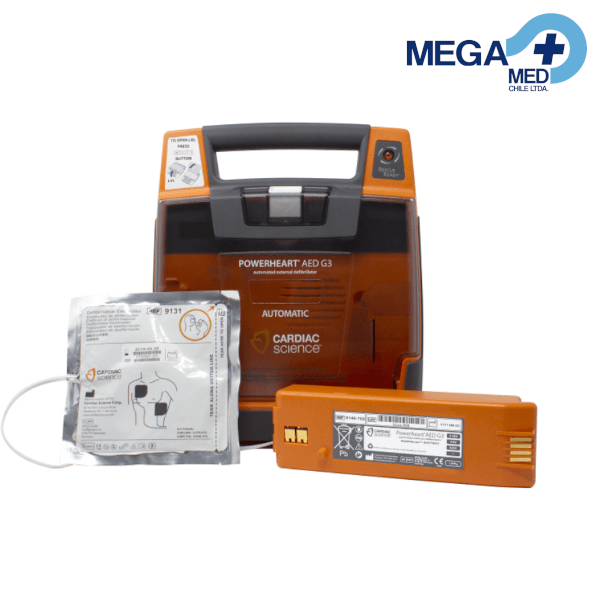 DESFIBRILADOR POWER HEART G3 AUTOMATICO ELITE (DEA)2