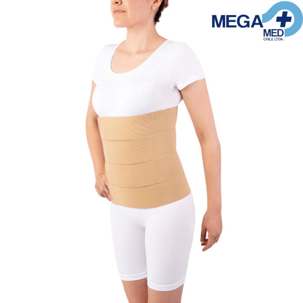 FAJA ABDOMINAL 4 BANDAS DR. SLIM 1