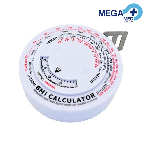 HUINCHA METRICA CORPORAL BMI 7 CM REDONDA 0