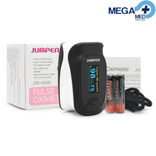 OXIMETRO DE PULSO ADOLESCENTE-ADULTO JPD-500D JUMPER2