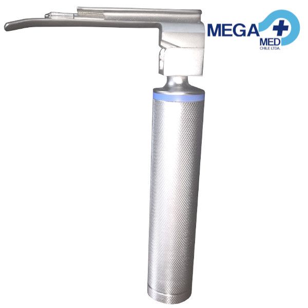 Set Laringoscopio Fibra Ottica Miller Con Luce LED Soffusa