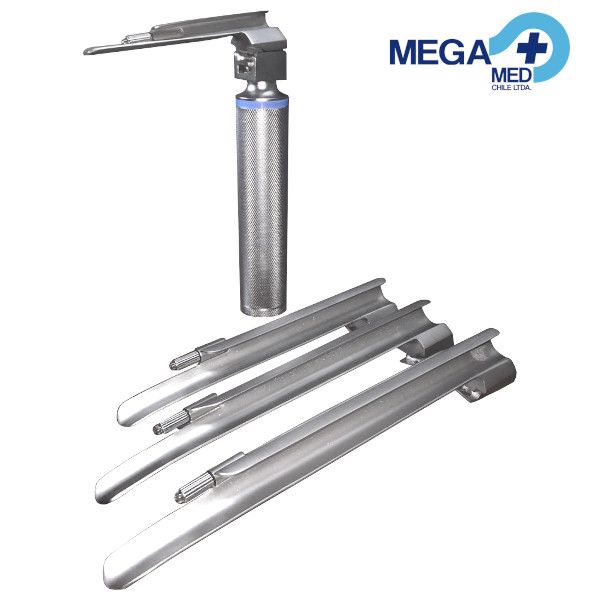 LARINGOSCOPIO RECTO MILLER 4 HOJAS 1-2-3-4 0