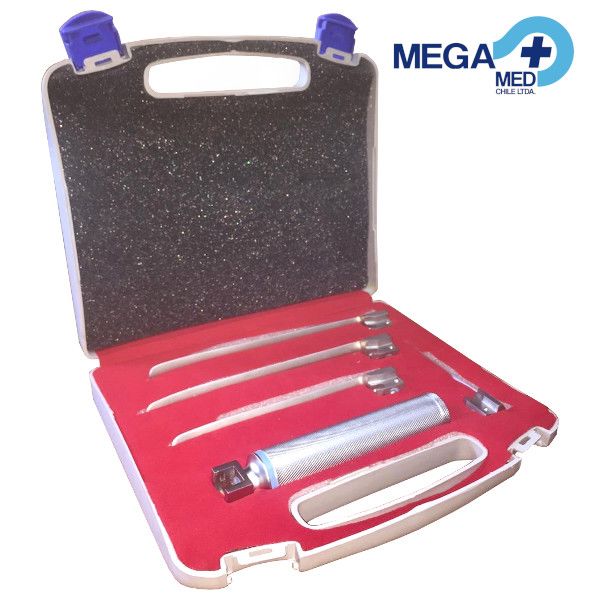 LARINGOSCOPIO RECTO MILLER 4 HOJAS 1-2-3-44