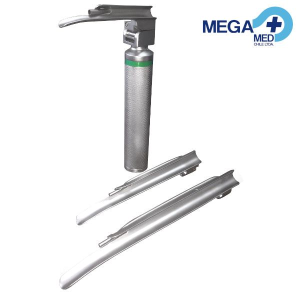 LARINGOSCOPIO RECTO MILLER F/OPTICA 3 HOJAS 1-2-3 0
