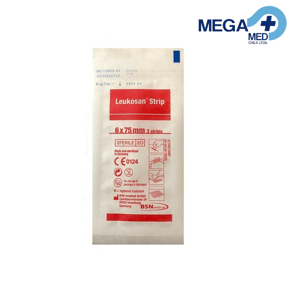 LEUKOSAN STRIP 6 X 75 MM (3 TIRAS X SOBRE) - BSN 0