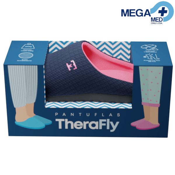 PANTUFLAS VISCOELASTICAS ROSADA - THERAFLY2
