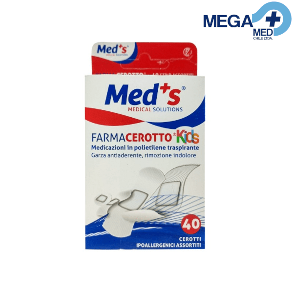 PARCHE CURITA INFANTIL CON PLATA (CEROTTO) X 40 UNIDADES 0