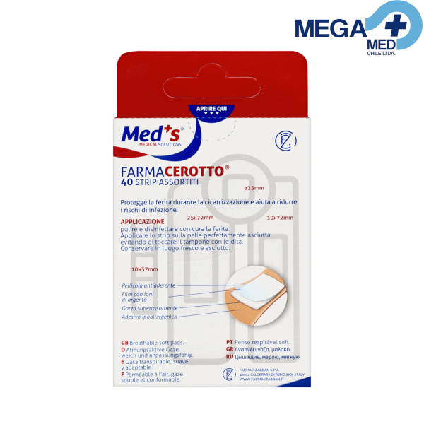 PARCHE CURITA INFANTIL CON PLATA (CEROTTO) X 40 UNIDADES2