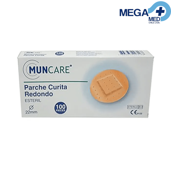 PARCHE CURITA REDONDO X 100 UNIDADES2