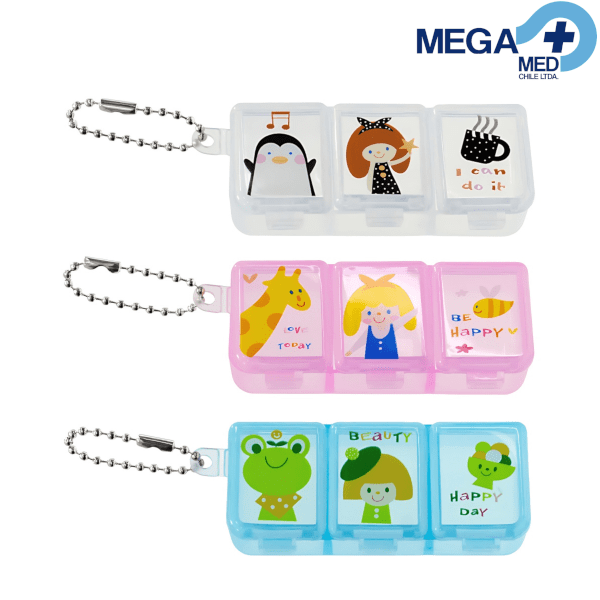 PASTILLERO INFANTIL 3 COMPARTIMIENTOS 0