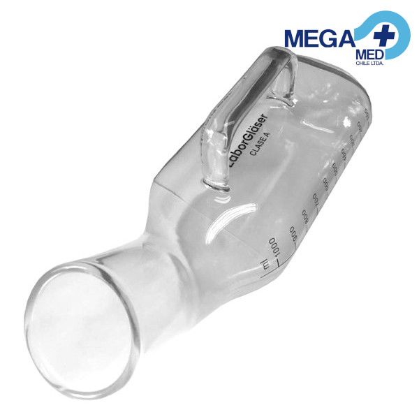PATO URINARIO DE VIDRIO GRADUADO MASCULINO3