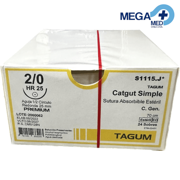 SUTURA - CATGUT SIMPLE ABSORB.4