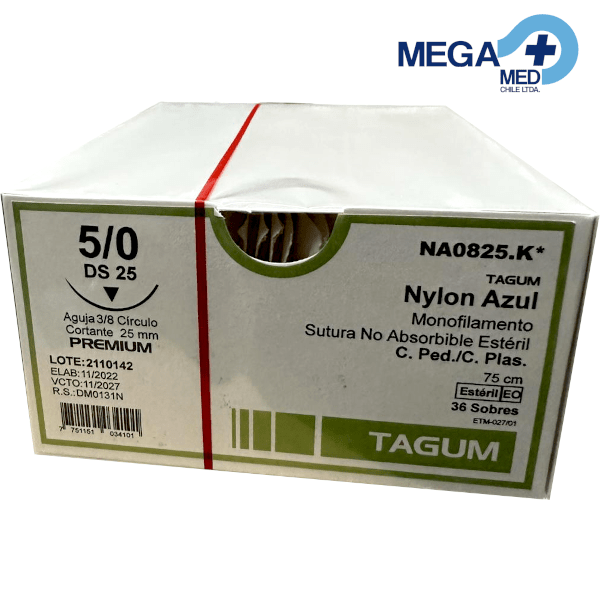 SUTURA - NYLON AZUL MONOF3
