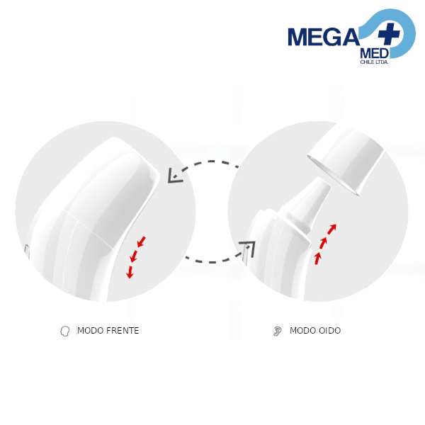 TERMOMETRO INFRARROJO DUAL OIDO JUMPER  FR 4031