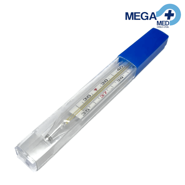 TERMOMETRO CLINICO PLANO MERCURIO 0
