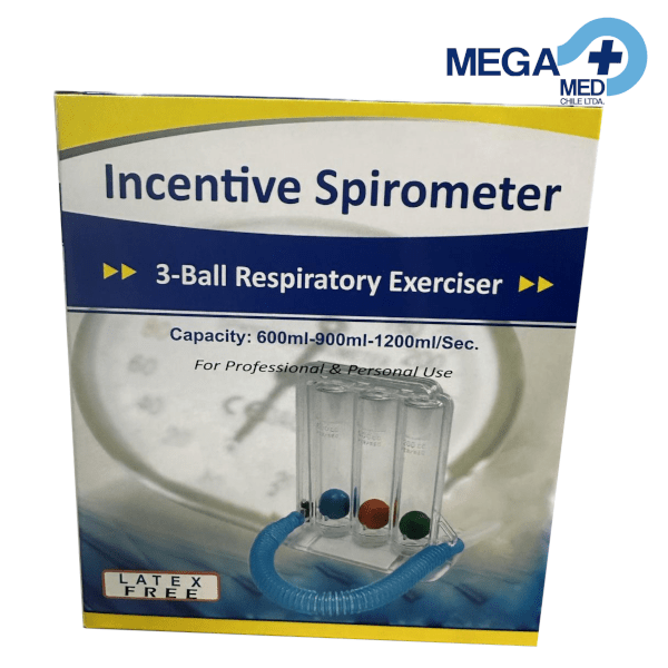 TRIFLO / EJERCITADOR PULMONAR VOLUMETRICO 1200ML - 3 BALON1