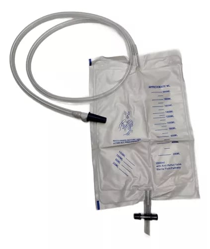 BOLSA ORINA 2 L VALVULA T SIMPLE - MGM 1