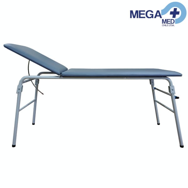 CAMILLA EXAMEN ESMALTADA PATAS PLEGABLES TAPIZ GRIS1