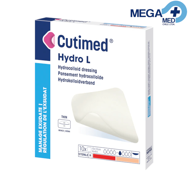 CUTIMED HYDRO L 10 X 10 CM (HIDROCOLOIDE) - BSN UNID. (DM)