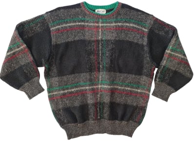 Sweater vintage, Blue Crab1