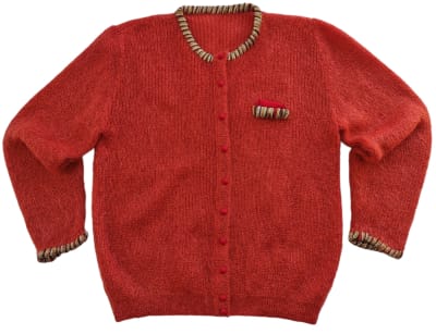 Sweater vintage, salmón1