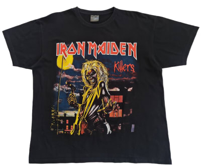 Tshirt vintage, Iron Maiden1
