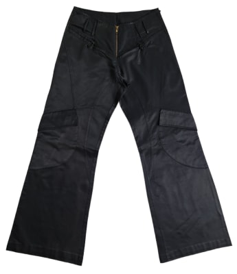Pantalón vintage, cargo negro1