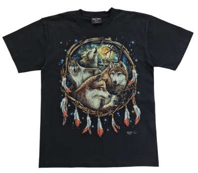 Tshirt vintage, Lobos1