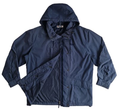 Cazadora vintage, Fila azul1