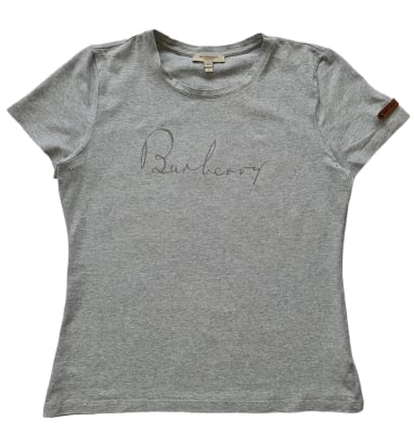 Top vintage, Burberry signature1